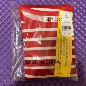 Toddler Striped Pajamas Set